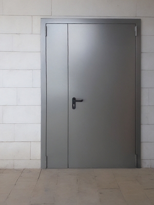 Серая полуторная дверь EI-60 Серая полуторная дверь EI-60