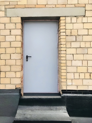 Уличная огнестойкая дверь