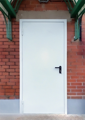 Дверь на уличном выходе