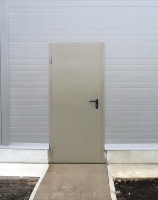 Одностворчатая глухая дверь