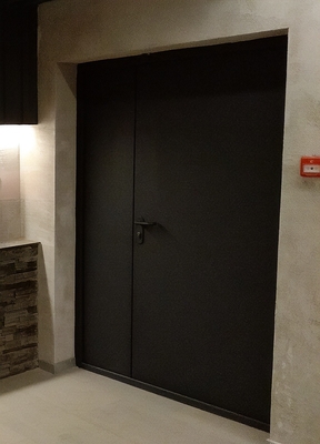 Дверь черного цвета Дверь черного цвета