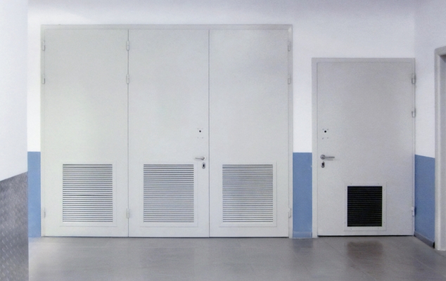 Дверь и ворота с вентиляцией Дверь и ворота с вентиляцией