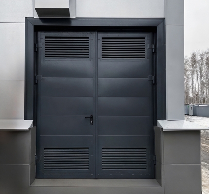 Фото металлических ворот