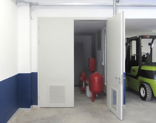 Ворота с вентиляцией