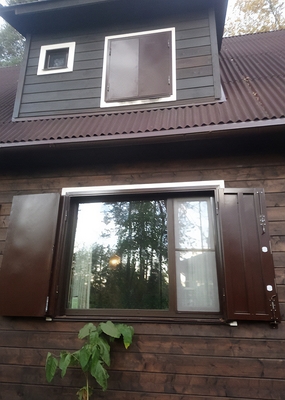 Двустворчатые ставни Двустворчатые ставни