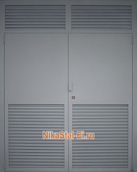 Металлические ворота для трансформаторной станции