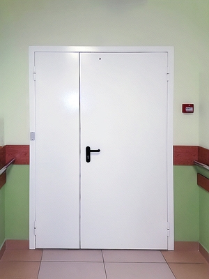 Дверь белого цвета Дверь белого цвета