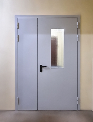 Дверь EI 60 с армированным окном Дверь EI 60 с армированным окном