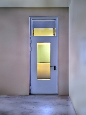 Дверь EIW 60 с остеклением во фрамуге