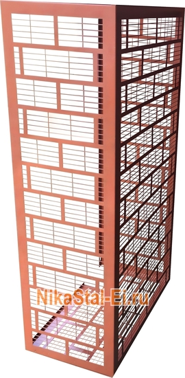 Корзина для кондиционера - перфорированная сталь