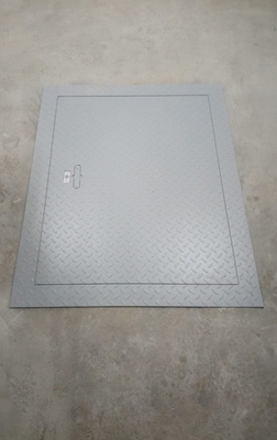 Люк из рельефной стали