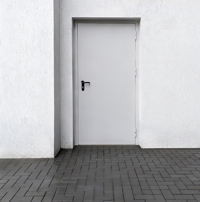 Однопольная дверь на запасном выходе Однопольная дверь на запасном выходе