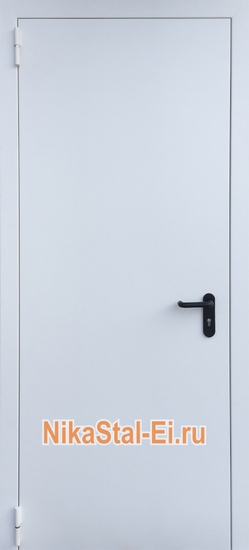 Однопольная глухая противопожарная дверь ei-60
