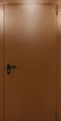 Однопольная глухая противопожарная дверь ei-60