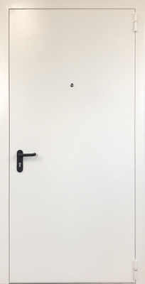 Однопольная дымогазонепроницаемая дверь eis-60 с глазком