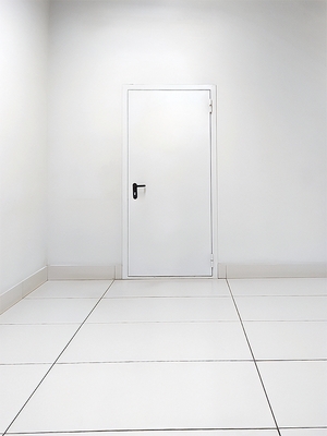 Огнестойкая белая дверь