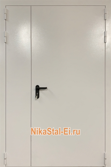 Полуторная глухая противопожарная дверь ei-60