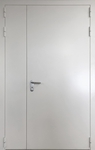 Полуторная глухая противопожарная дверь ДПМ ei-60