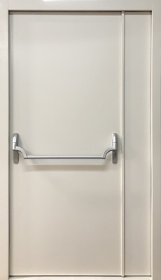 Полуторная глухая противопожарная дверь ei-60 с ручкой Антипаника