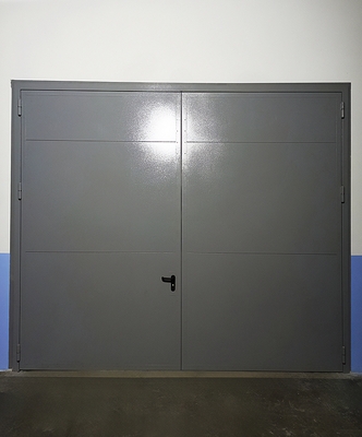 Пожаростойкие стальные ворота