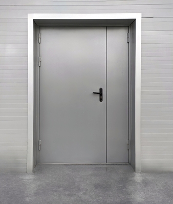Серая огнестойкая дверь Серая огнестойкая дверь