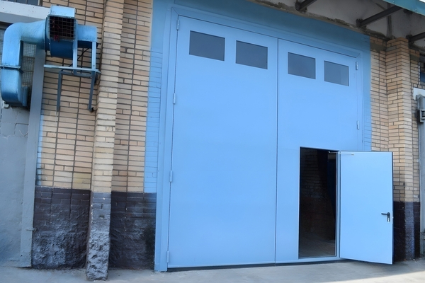 Установленные ворота