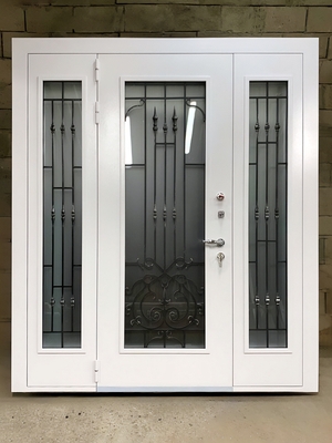 Входная группа с остеклением